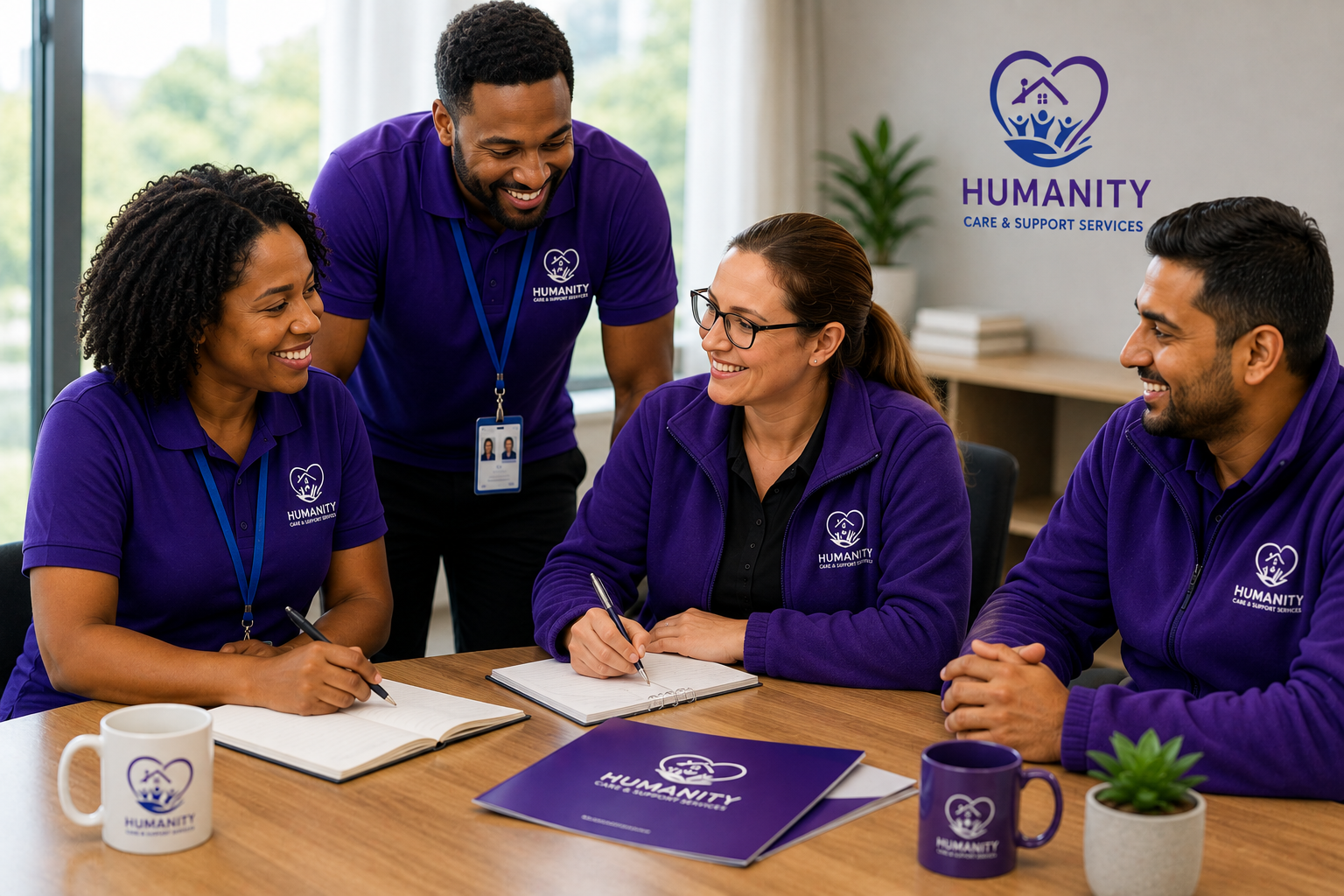 Humanity CSS team coordinating client care together